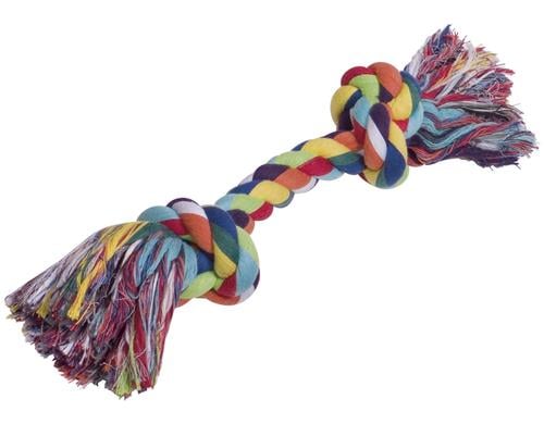 Nobby Knotenseil bunt 390g, 2 Knoten ca.40cm