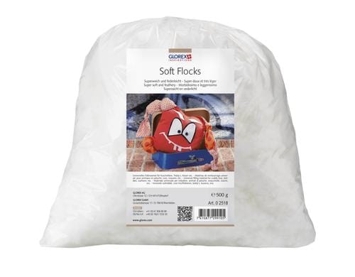 Glorex Soft-Flocken weiss 250g