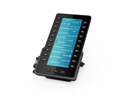 Snom D8C Schwarz USB-Zusatztastenfeld, Farbdisplay