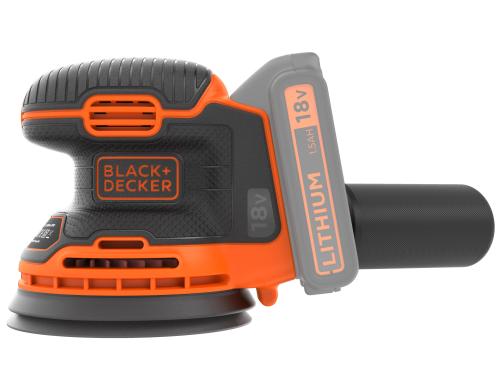 Black+Decker Exzenterschleifer BDCROS18N-XJ ohne Akku und Ladegerät