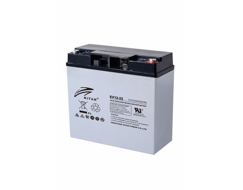 Ritar AGM-Batterie  12V 22Ah Antriebsbatterie  181x77x167mm