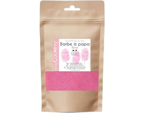 Fertigmischung Zuckerwatte Bonbongeschmack 160 g rosa