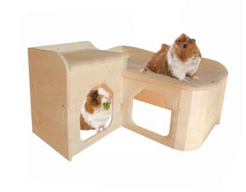 Resch Meerschweinchen Landhaus 40,5 x 24,5 x 40 cm (LxHxB)