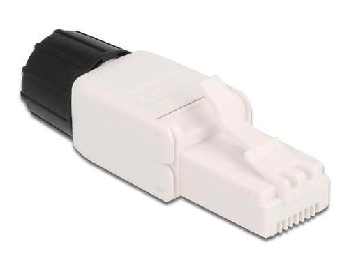 Delock RJ45 Stecker, Cat.6A, UTP Ungeschirmt, Werkzeugfrei