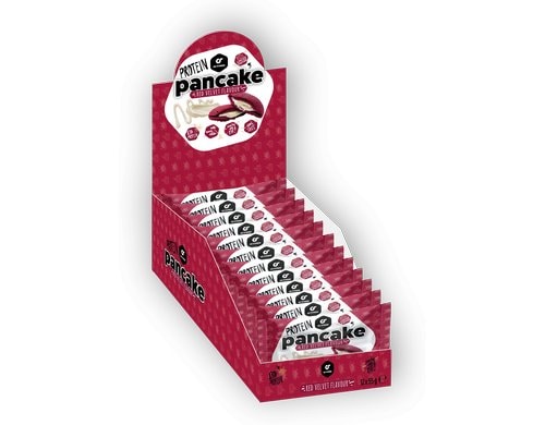 GoFitness Nutrition - Protein Pancake Red Veluet, 12x 50g
