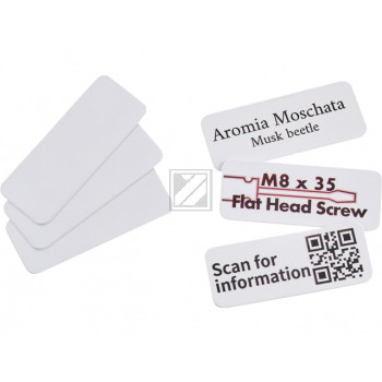 Colop E-Mark PVC Schilder selbstklebend 45x18mm, 50 Stk.