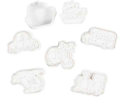 Creativ Company Stempelset lebensmittelecht Zum Dekorieren von Gebäck / Modelliermasse