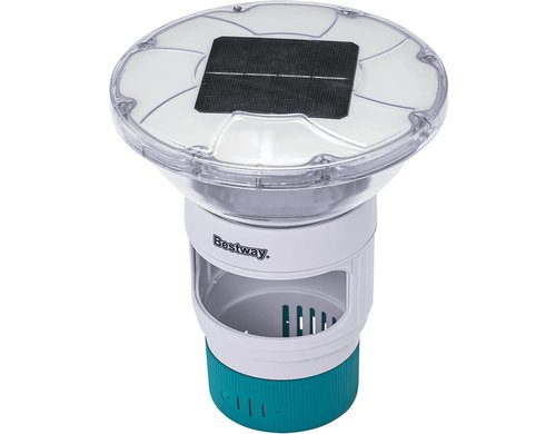 Bestway SolarGlow LED-Chemikaliendosierer mit 4-Farben-Licht