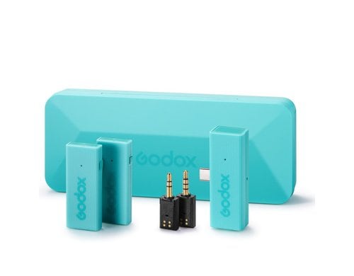 Godox MoveLink Mini UC Set Mikrofon Grün Wireless Mikrofonsystem mit USB-C