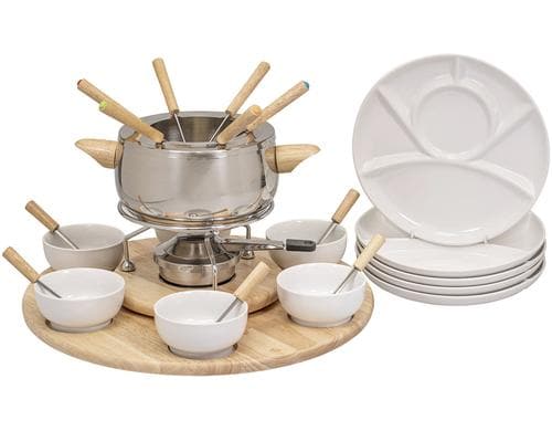 Kadastar Fleischfondue Set Claudia Ø 38.5 cm, 29-teilig