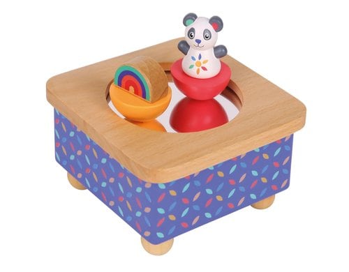 Musikdose Panda FSC Holz