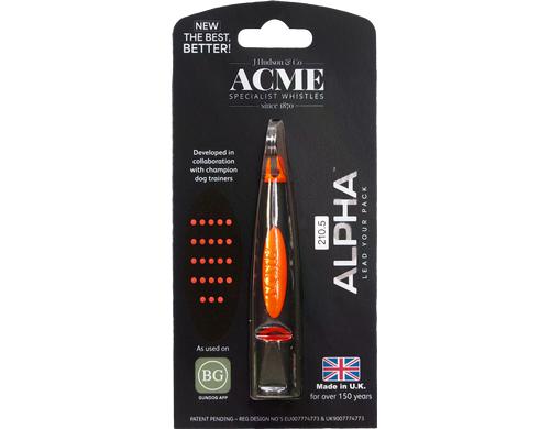 Acme Alpha Hochfrequenzpfeife 210.5 schwarz/orange