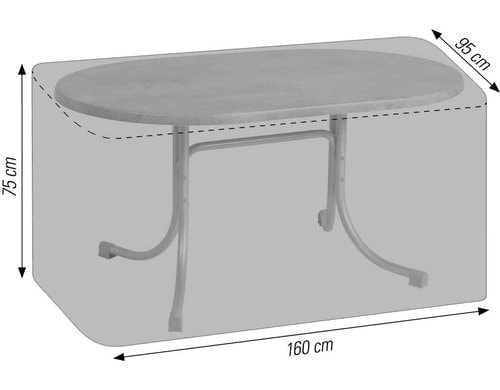 Acamp Schutzhülle Tisch 160x95x75