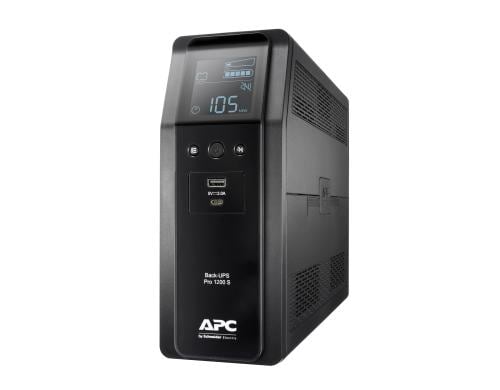 APC USV BR1200SI 1200VA/720W Line Interaktiv, Tower, LCD Display