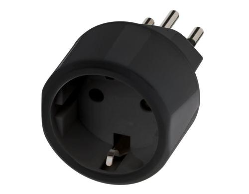 Brennenstuhl Reiseadapter CH-Stecker Buchse Deutschland / Schuko, 10 A Sicherung