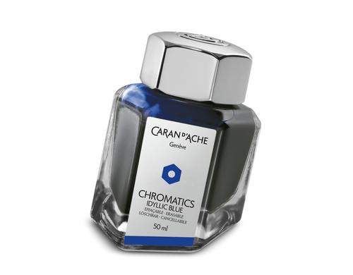 Caran d'Ache Tintenfass Idyllic blue 50 ml