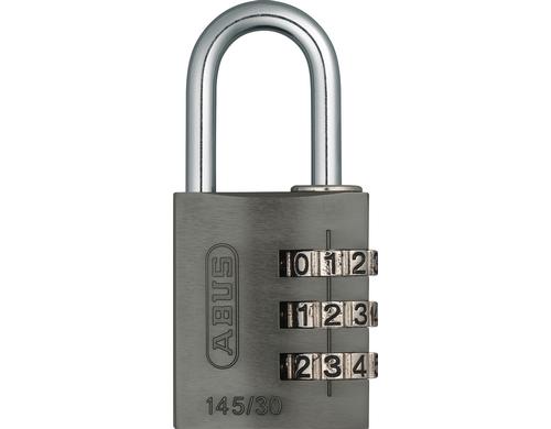 ABUS 145/30 titanium Lock-Tag Vorhangschl. 46622