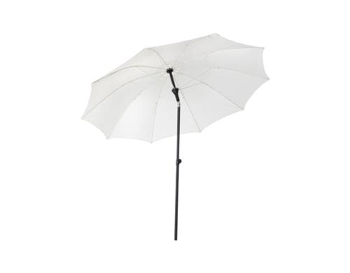 COCON Sonnenschirm Ø 270 cm, Aluminium Natur, 270x270cm, 180Gr UV50