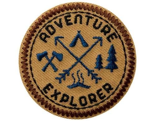 Monoquick Aufbügelbild Midi Adventure Explorer