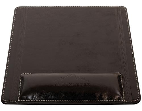 Alpenleder Mausmatte Konstanz 22x24cm, ebenholz