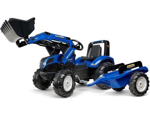 New Holland Traktor + Anh. XL