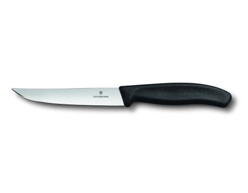 Victorinox Steakmesser Gourmet 12cm, 2 Stk. schwarz, auf Blister