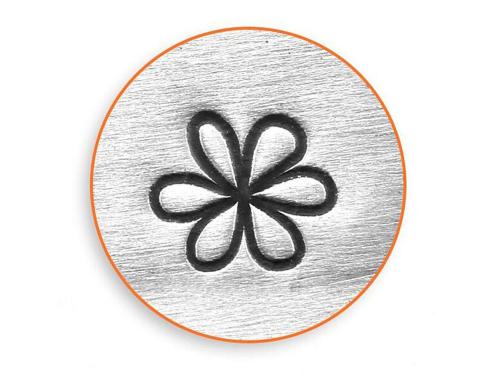 Impress Art Prägestempel Blume 6 mm