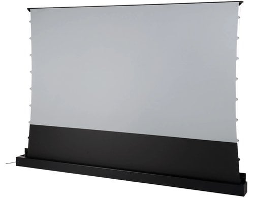 Celexon, UST Plus 92 Bodenleinwand schwarz, elektr. Boden Hochkontrastleinwand