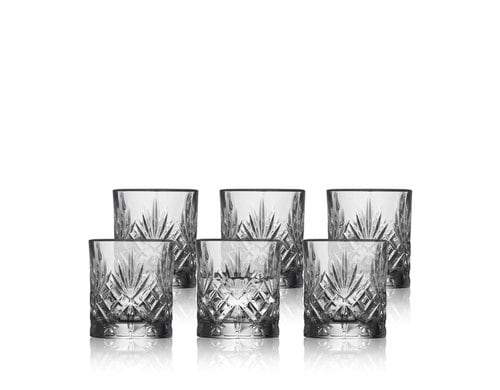 Lyngby Shotglas Melodia 8 cl 6 Stk. Farbe Transparent, Crystal Glas