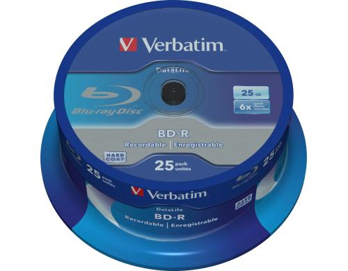 Verbatim  BD-R 6x Single Layer 25GB 25er Spindel nicht bedruckbar
