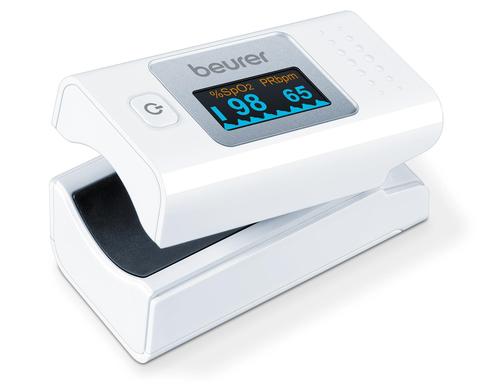 Beurer Pulsoxymeter PO35 Messung Sauerstoffsättigung & Herzfrequenz