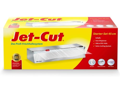 Jet-Cut Frischhaltefolie Nachfüllsystem 45c Starter-Set inkl. 500 m Jet-Cut Folie