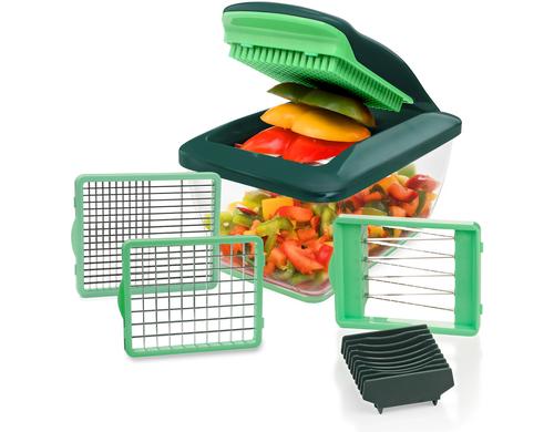 Genius Nicer Dicer Chef S Premiun Set 7-tlg, grün