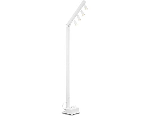 BeamZ BPL410W Stehlampe, 4x 10W WW LED, Akku, DMX, weiss