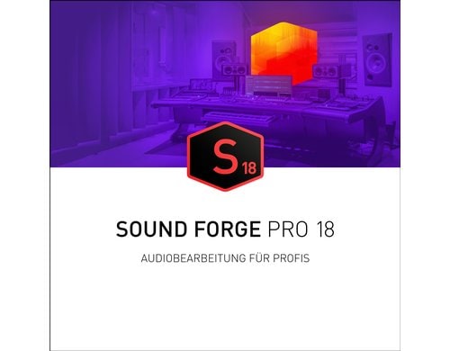 Magix Sound Forge Pro 18 ESD, Vollversion, DE,EN,ES,FR