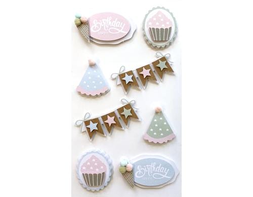 Artoz Artwork Sticker Geburtstag 1 Blatt