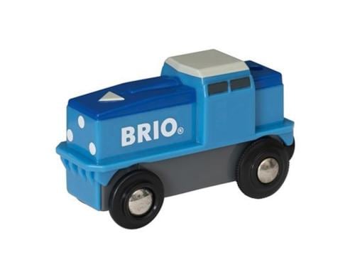 Brio Blaue Batterie-Frachtlok