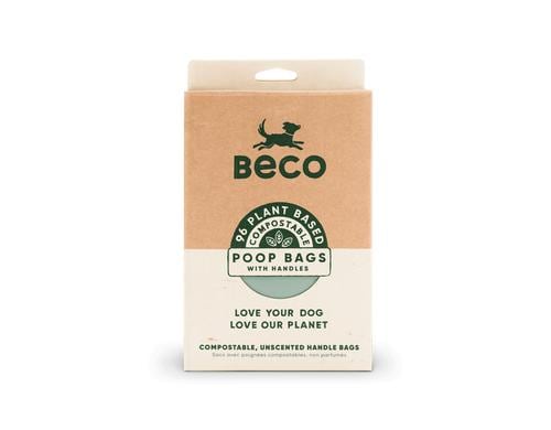 Beco Kotbeutel kompostierbar m. Henkel, 96 Stück