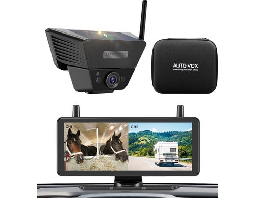 HD-Rückfahrkamerasystem Solar 7.2 Digital Wireless