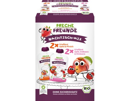 Freche Freunde Nachtisch-Mix 4 x 100g