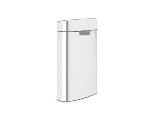 Brabantia Touch Bin® New 40 Liter M. Steel Inhalt 40 Liter, Fingerprint Proof Lid
