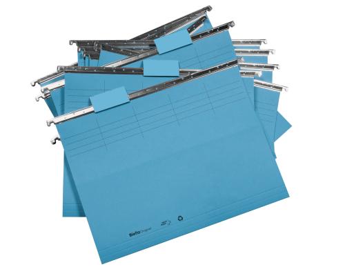 VETRO MOBIL Hängemappen, blau 25er Packung, 25cm inkl. Zubehör