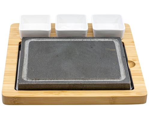 Kadastar Hot Stone Set 6tlg Midi mit echtem Lavastein