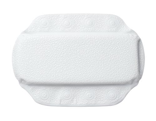 Diaqua Nackenkissen Smoothie 32 x 23 cm, PVC, mit Saugnäpfen, Weiss