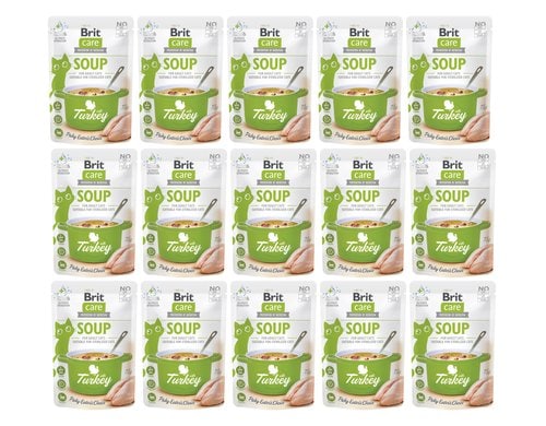 Brit Care Cat Soup with Turkey 15x75g 1125 g