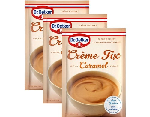 Crème-Fix Caramel TRIO 3 x 120 g