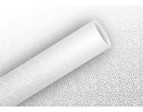 B+C Transparentfolie bedruckt 2.5m x 70 cm, 30my, Minidots weiss