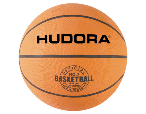 Hudora Basketball, orange, Grösse 7,