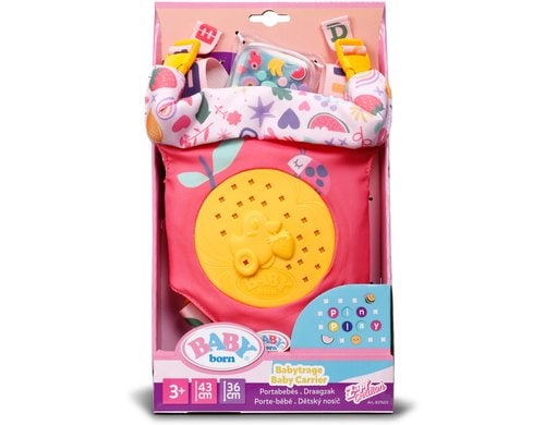 BABY born Pinplay Babytrage