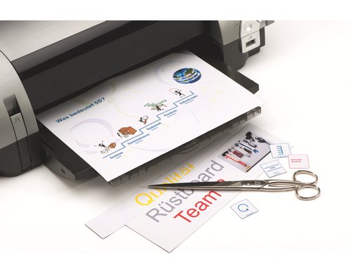 Berec Magnetpapier für Inkjetdrucker A4 matt, Stärke 0.2mm, 10 Blatt